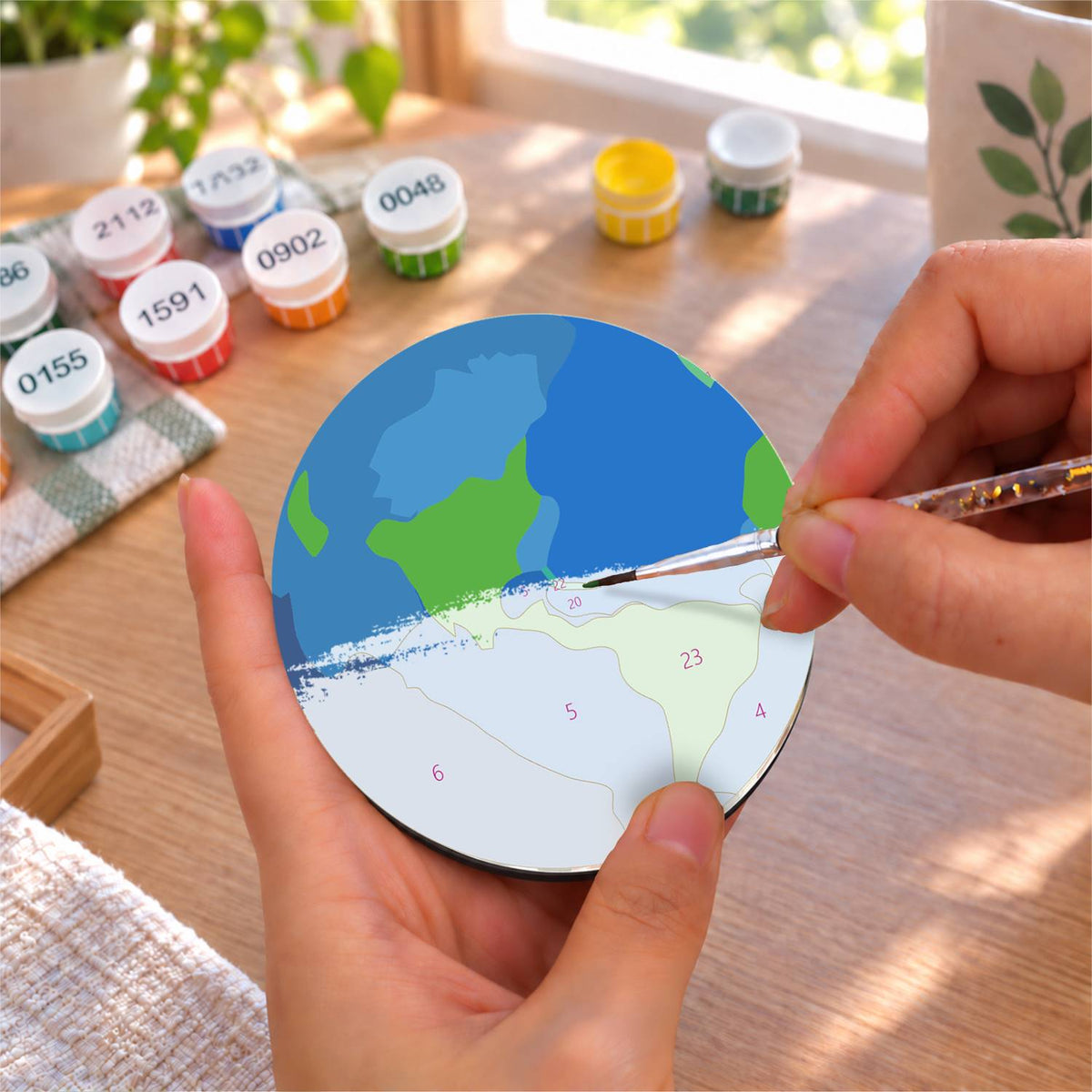 Colourful Planets (Fridge Magnets)
