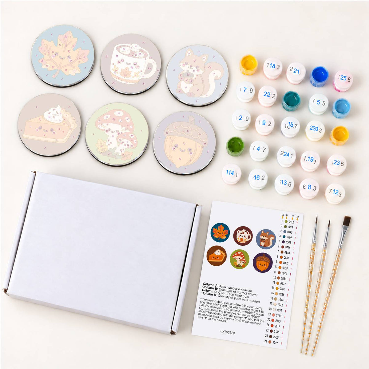 Autumn Comforts (Fridge Magnets)