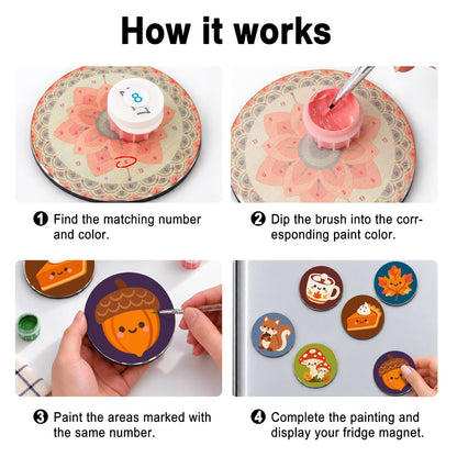 Autumn Comforts (Fridge Magnets)