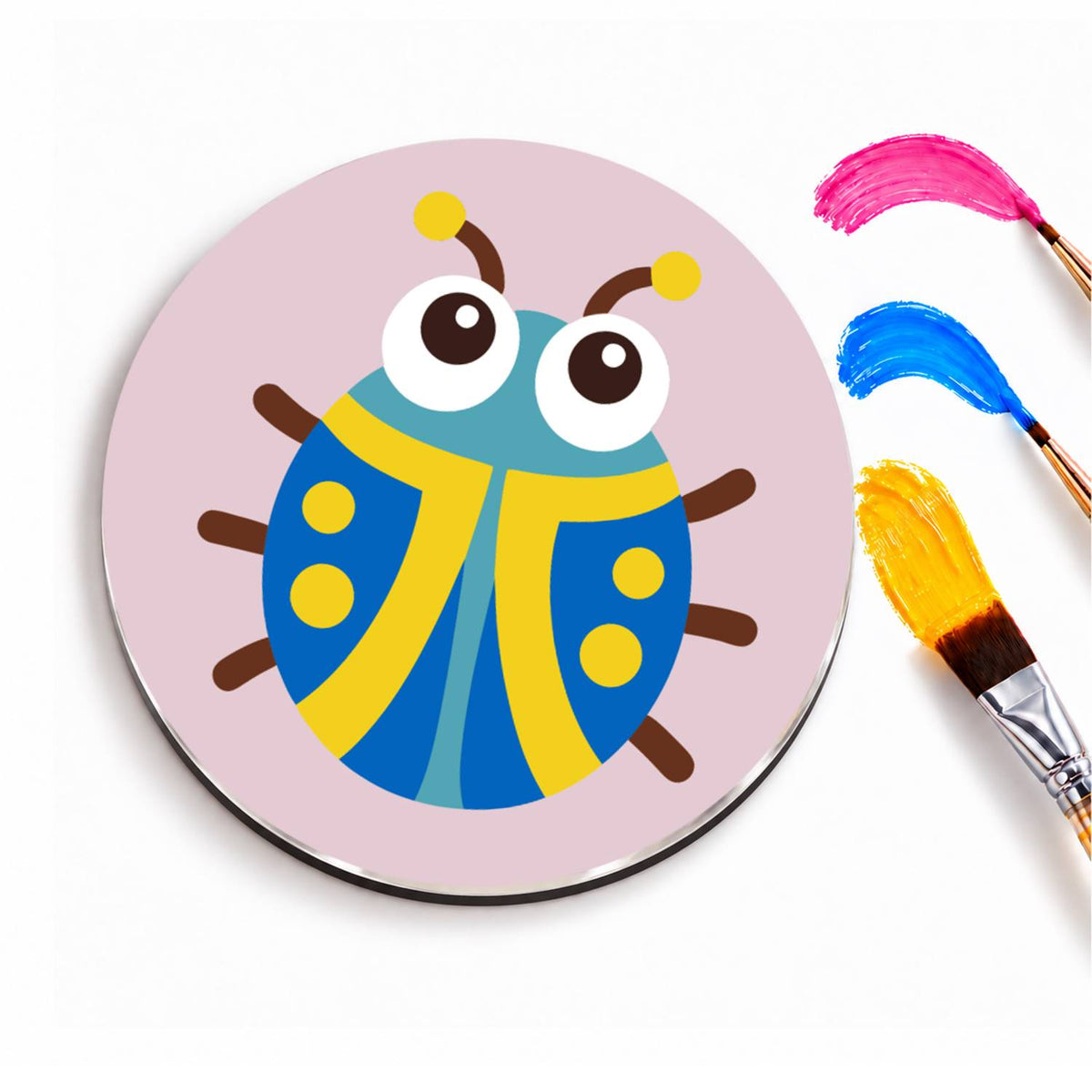 Rainbow Ladybirds (Fridge Magnets)