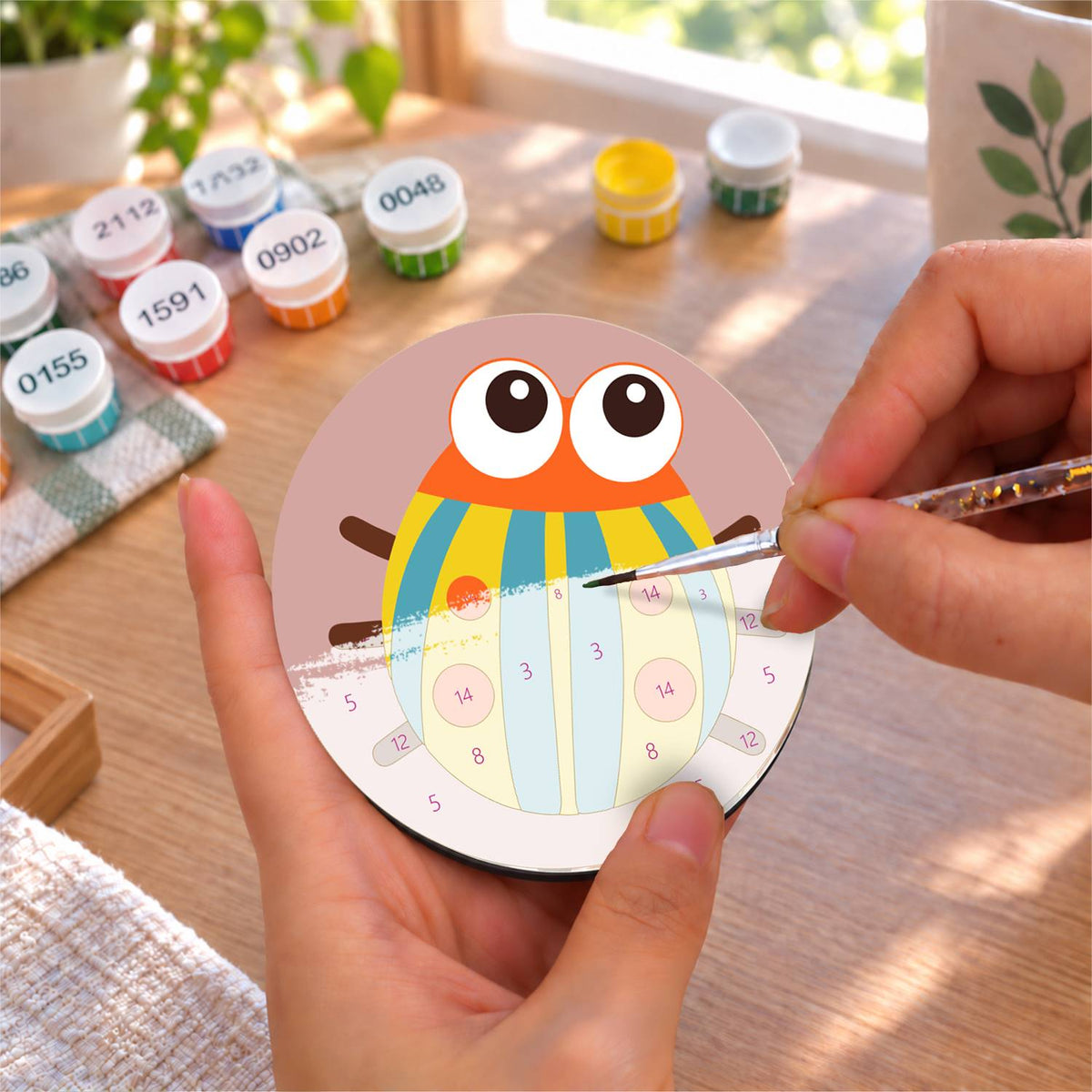 Rainbow Ladybirds (Fridge Magnets)
