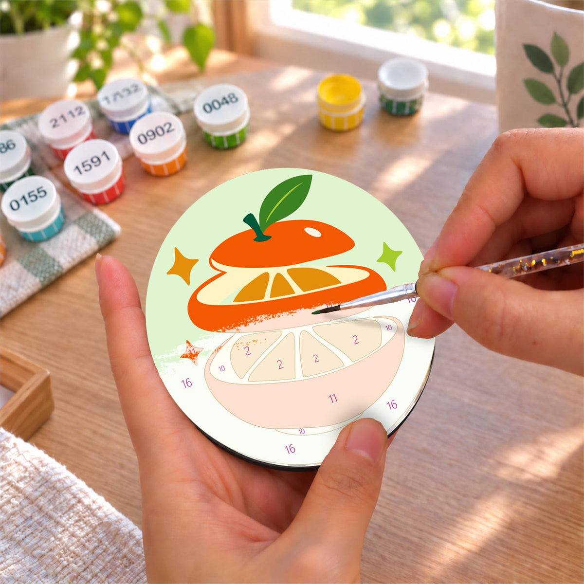 Rainbow Fruit Ribbons (Fridge Magnets)