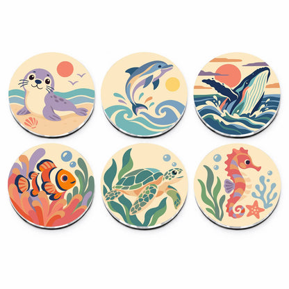 Ocean Adventures (Fridge Magnets)