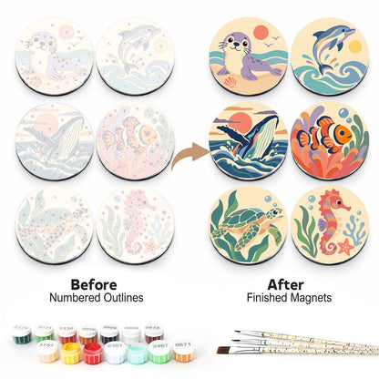Ocean Adventures (Fridge Magnets)