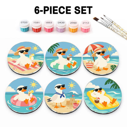 Cool Summer Ducks (Fridge Magnets)