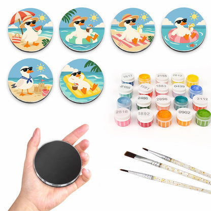 Cool Summer Ducks (Fridge Magnets)