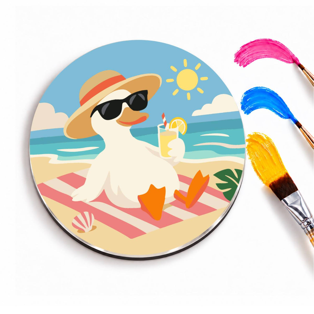 Cool Summer Ducks (Fridge Magnets)