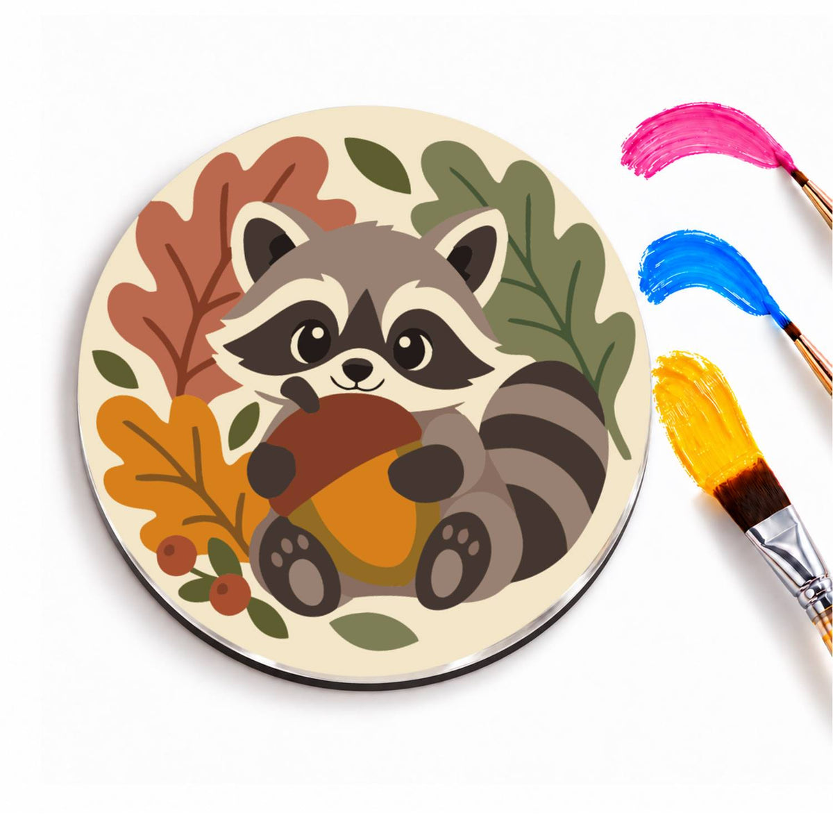 Little Woodland Raccoons (Fridge Magnets)