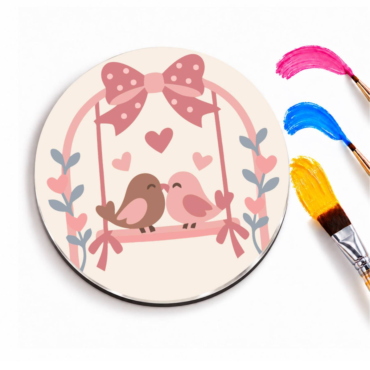 Pink Bows and Tea (Fridge Magnets)