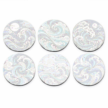 Blue Ocean Waves (Fridge Magnets)