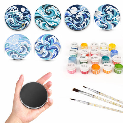 Blue Ocean Waves (Fridge Magnets)