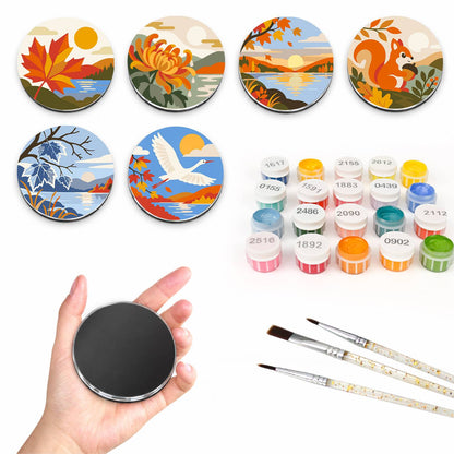 Autumn and Winter Scenes (Fridge Magnets)