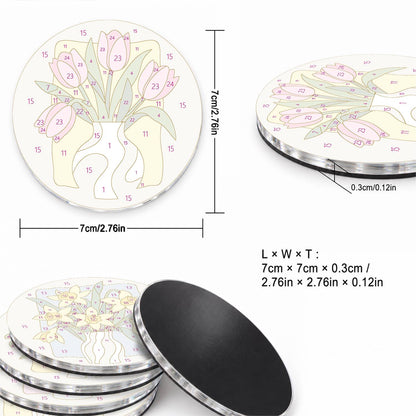 Flower Vases (Fridge Magnets)