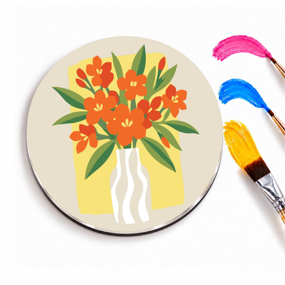 Flower Vases (Fridge Magnets)