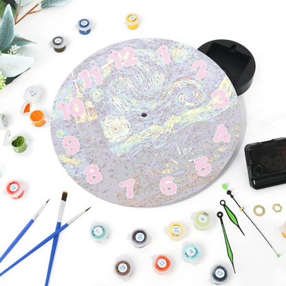 Starry Night (Paint by Numbers Clock)