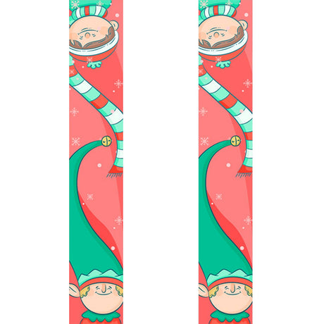 Red and Green Elves (Paint by Numbers Door Banners)