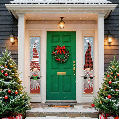 Plaid Christmas Gnomes (Paint by Numbers Door Banners)