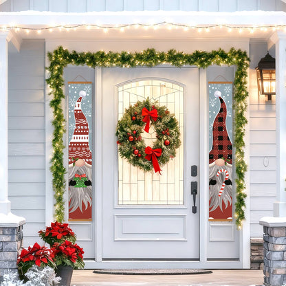 Plaid Christmas Gnomes (Paint by Numbers Door Banners)