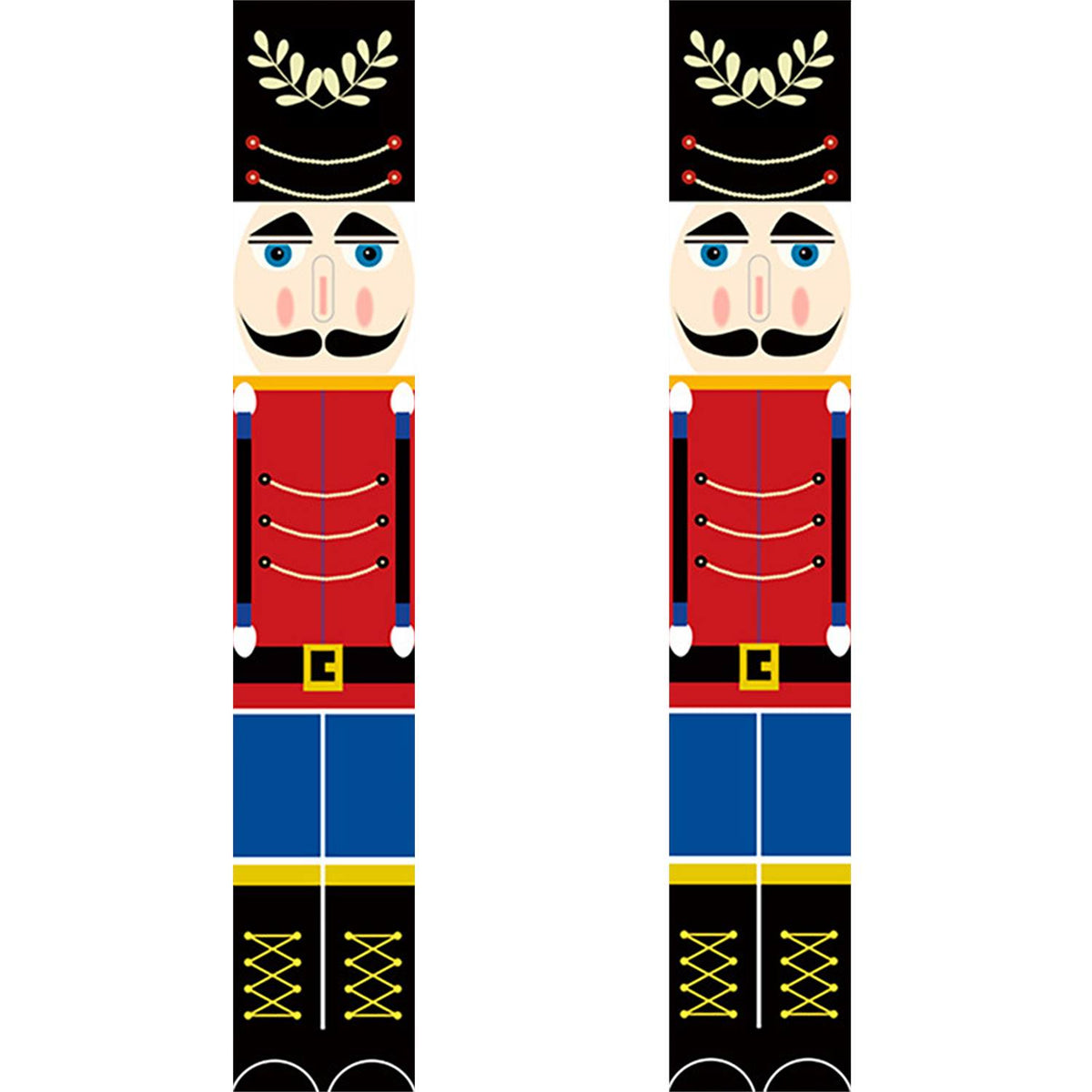 Blue Trousers Nutcrackers (Paint by Numbers Door Banners)