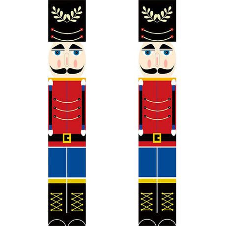 Blue Trousers Nutcrackers (Paint by Numbers Door Banners)