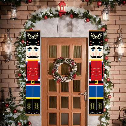 Blue Trousers Nutcrackers (Paint by Numbers Door Banners)