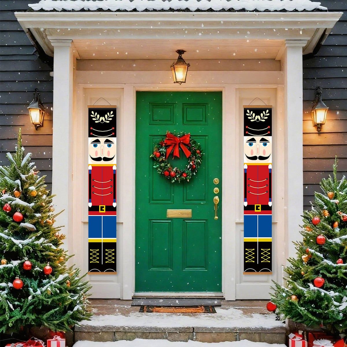 Blue Trousers Nutcrackers (Paint by Numbers Door Banners)