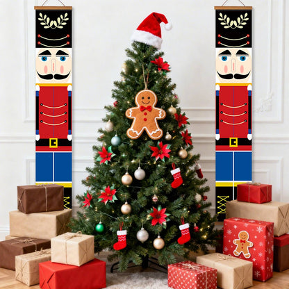 Blue Trousers Nutcrackers (Paint by Numbers Door Banners)