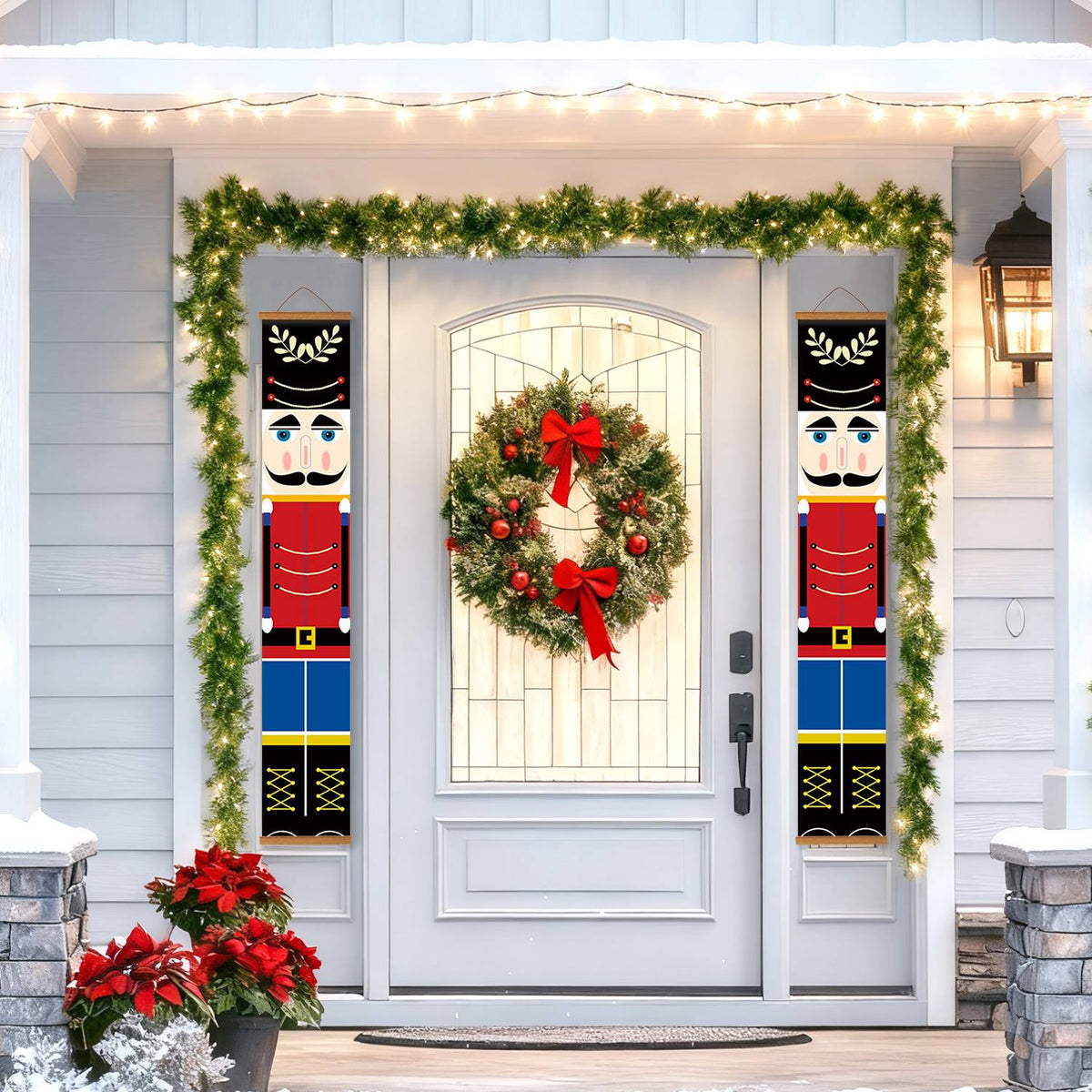 Blue Trousers Nutcrackers (Paint by Numbers Door Banners)