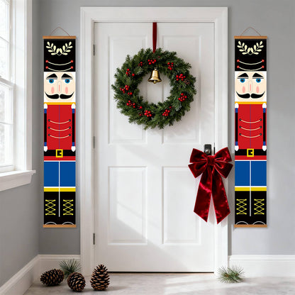 Blue Trousers Nutcrackers (Paint by Numbers Door Banners)