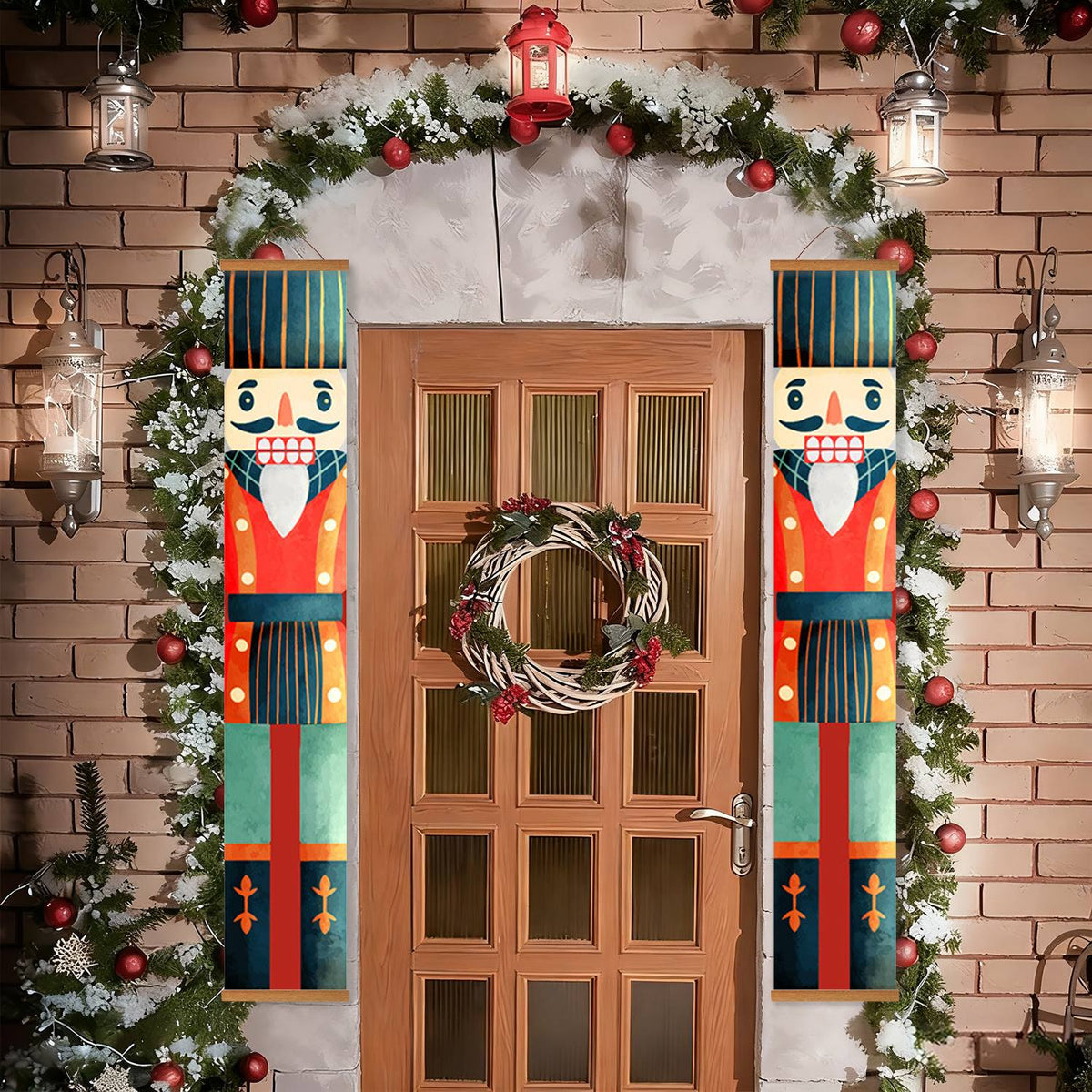Vintage Nutcrackers (Paint by Numbers Door Banners)