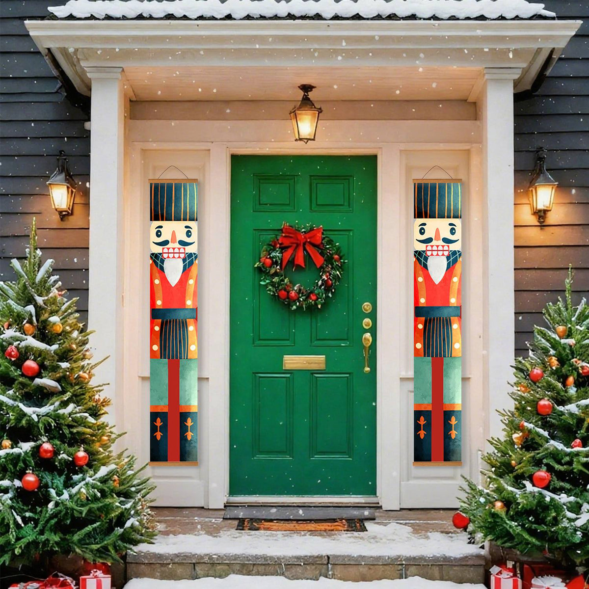 Vintage Nutcrackers (Paint by Numbers Door Banners)