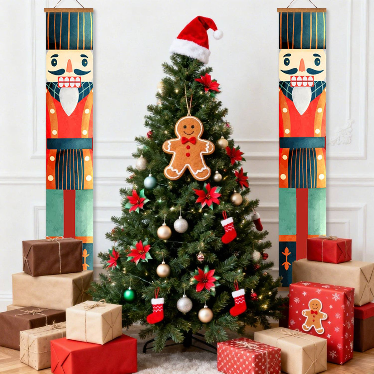 Vintage Nutcrackers (Paint by Numbers Door Banners)