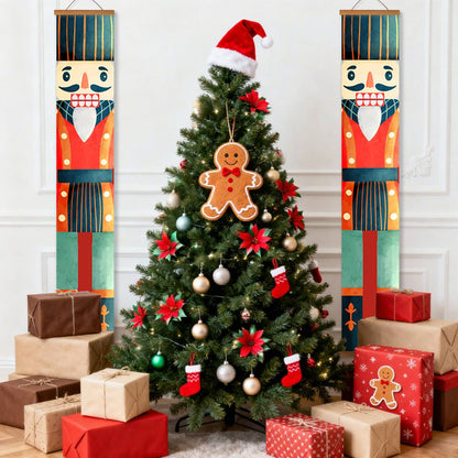Vintage Nutcrackers (Paint by Numbers Door Banners)