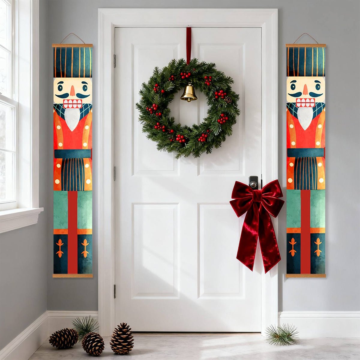 Vintage Nutcrackers (Paint by Numbers Door Banners)