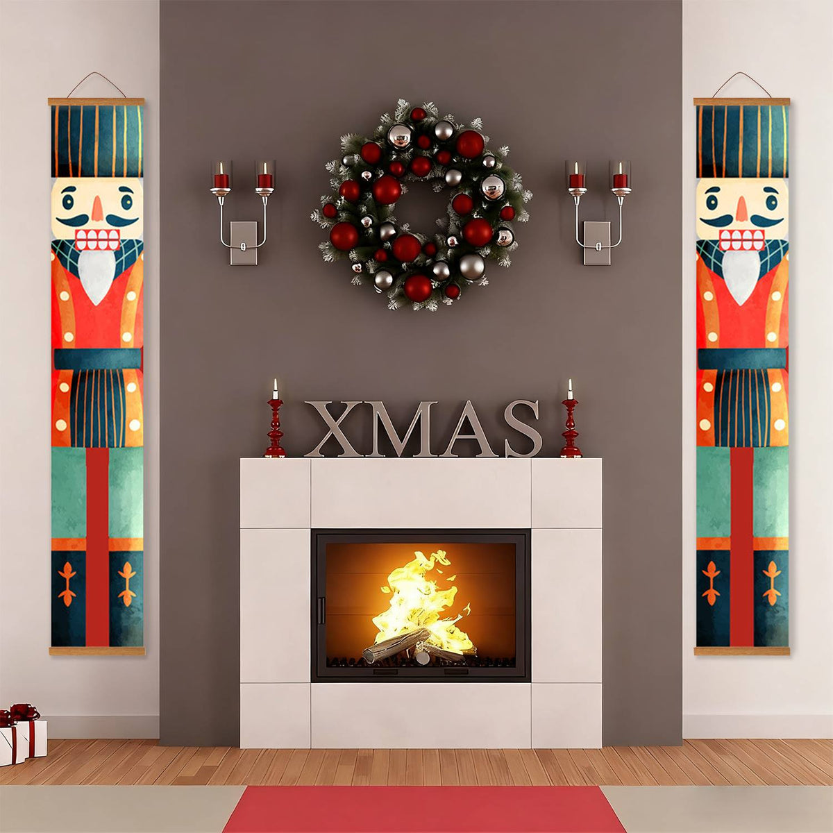 Vintage Nutcrackers (Paint by Numbers Door Banners)