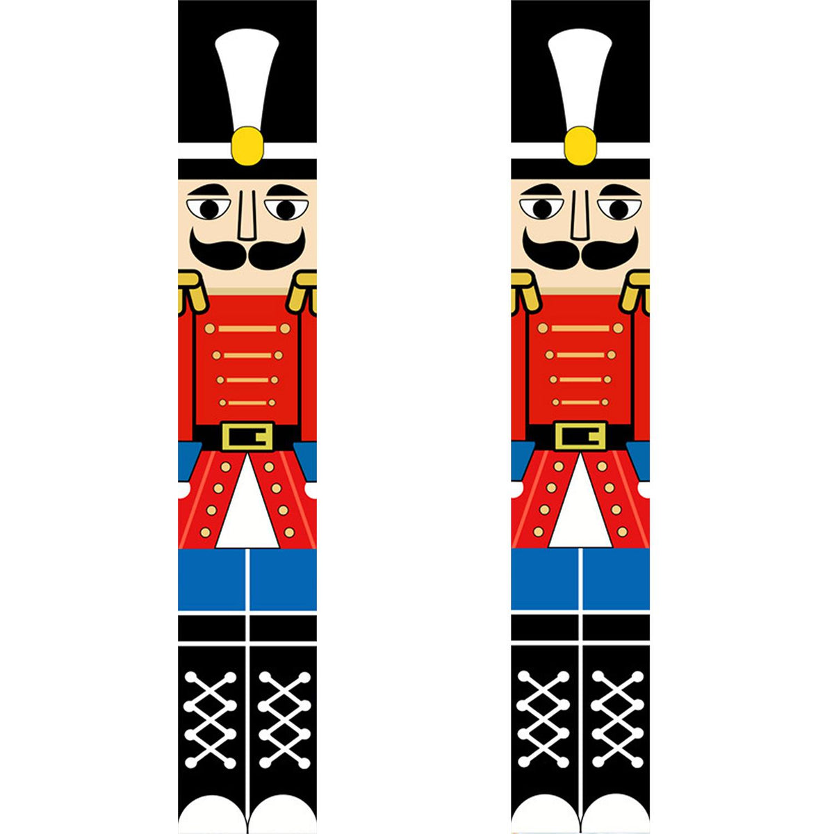 Black Hat Nutcrackers (Paint by Numbers Door Banners)