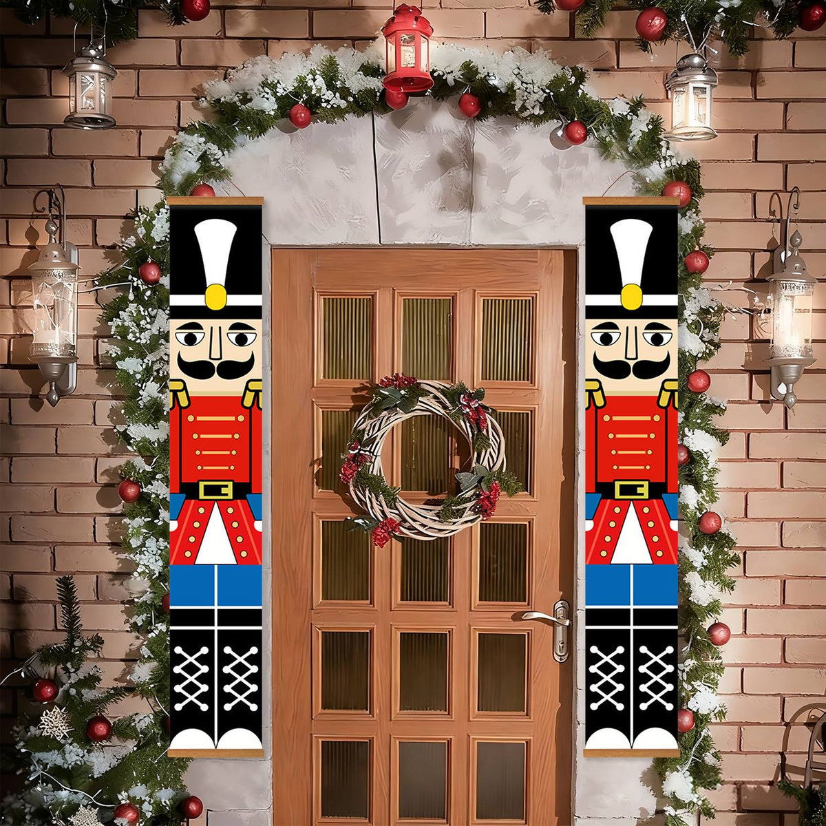 Black Hat Nutcrackers (Paint by Numbers Door Banners)