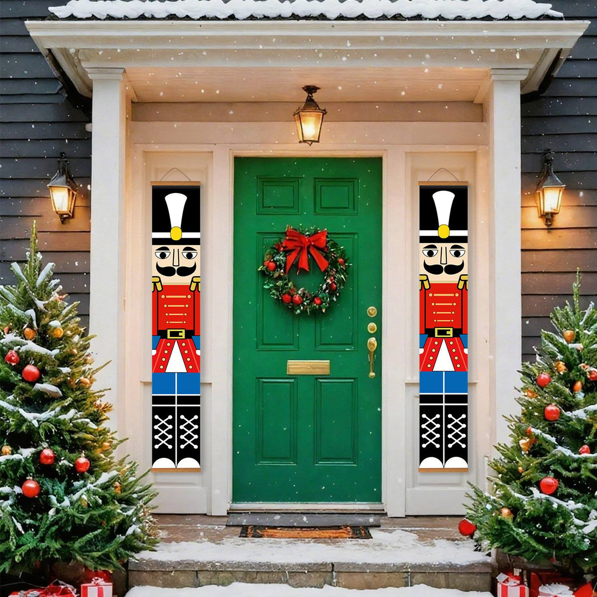 Black Hat Nutcrackers (Paint by Numbers Door Banners)