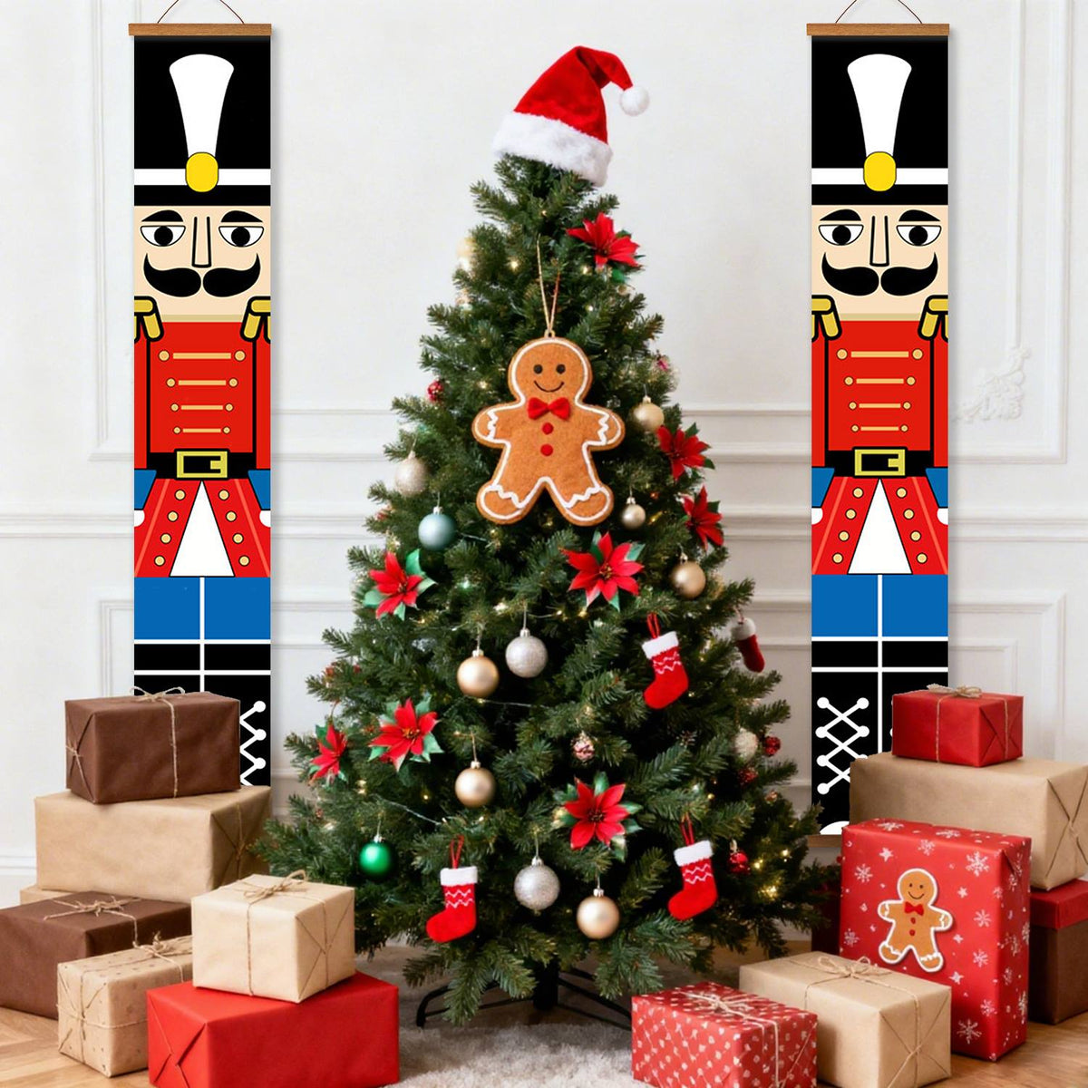 Black Hat Nutcrackers (Paint by Numbers Door Banners)