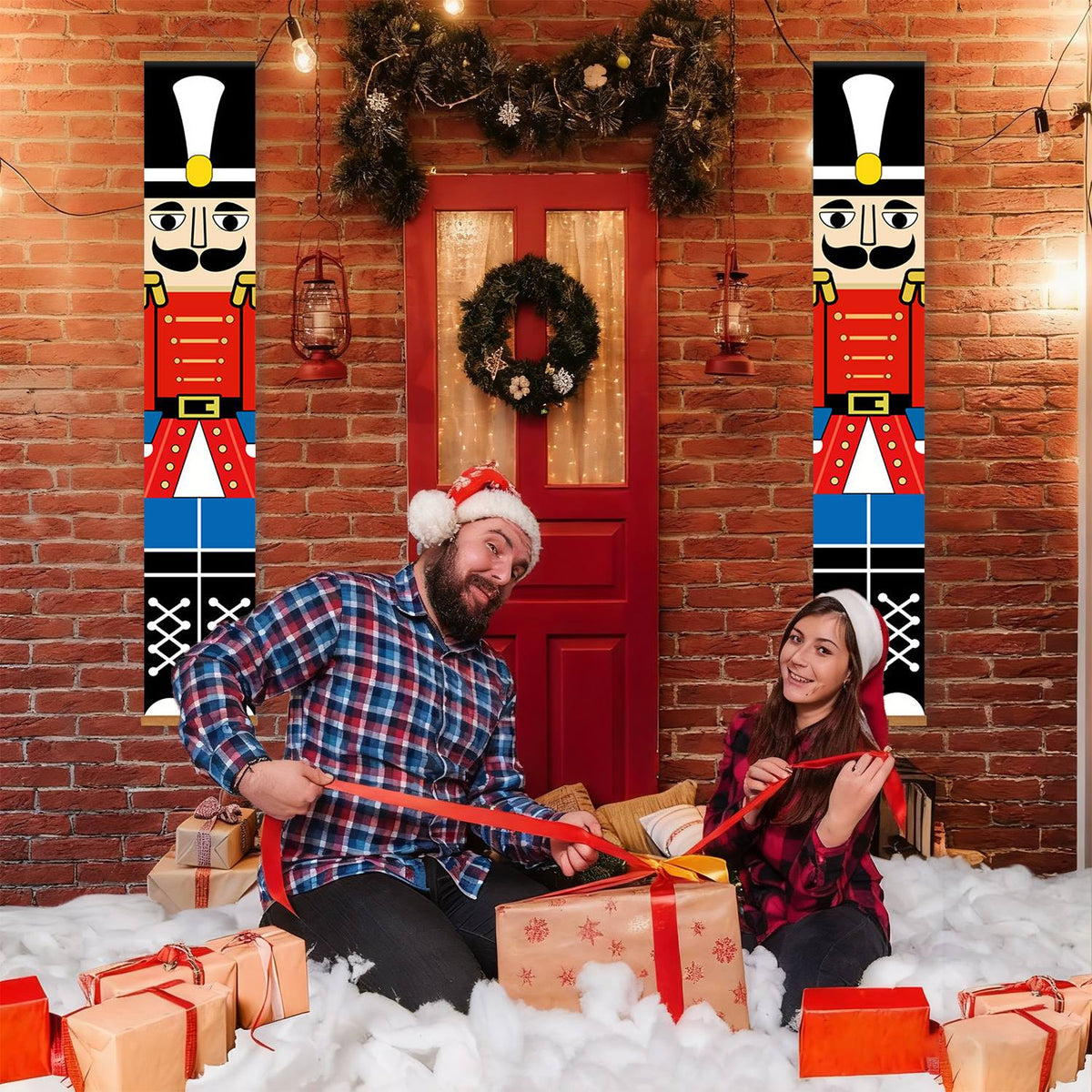 Black Hat Nutcrackers (Paint by Numbers Door Banners)