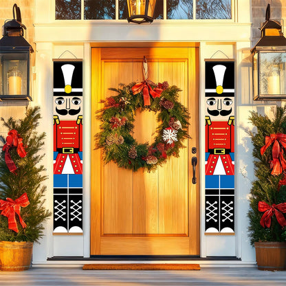 Black Hat Nutcrackers (Paint by Numbers Door Banners)