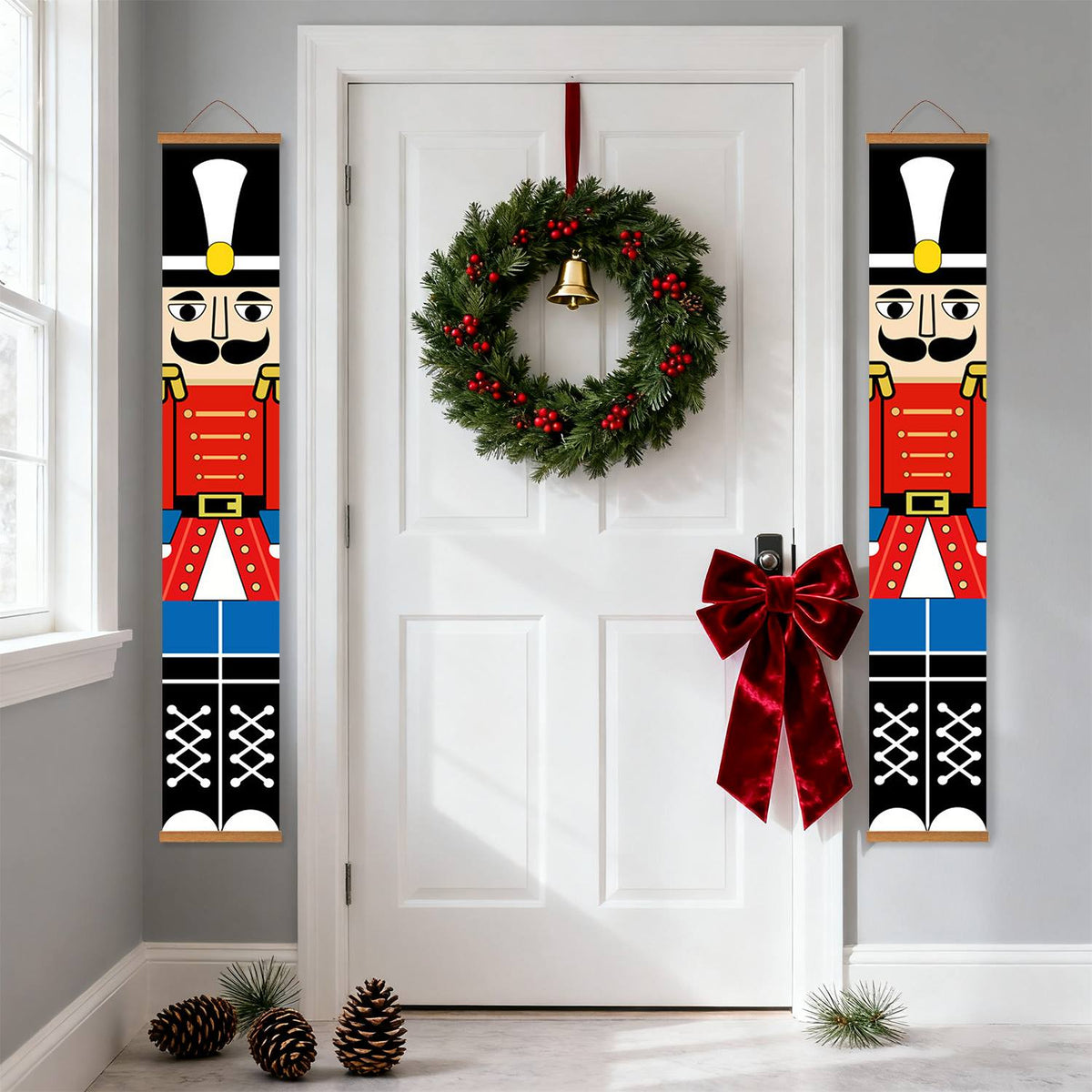 Black Hat Nutcrackers (Paint by Numbers Door Banners)