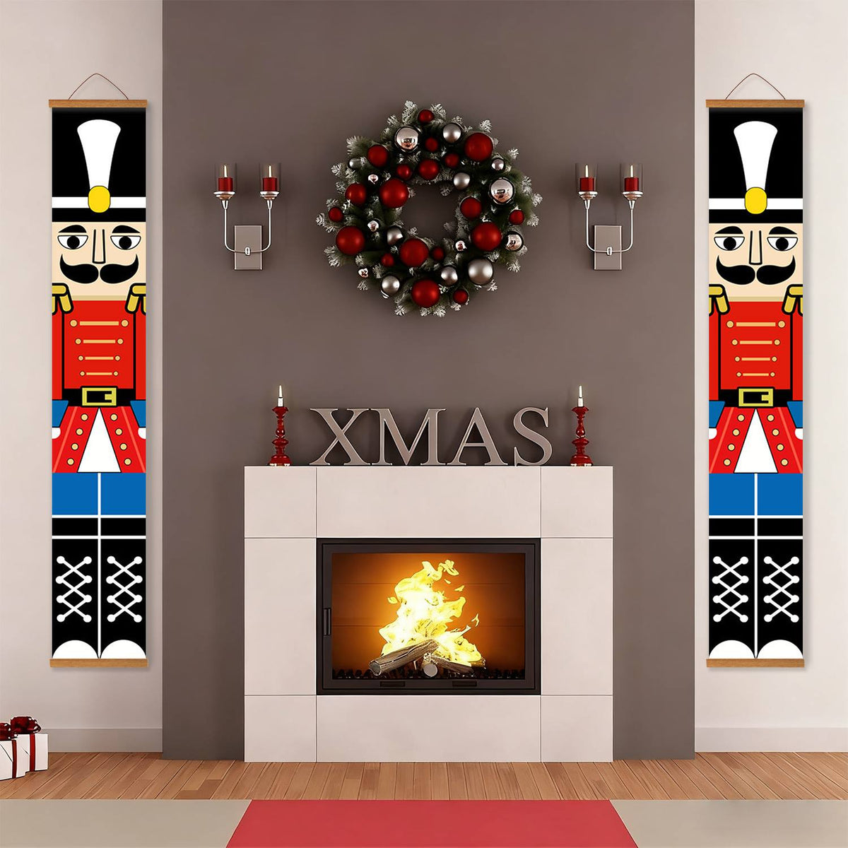 Black Hat Nutcrackers (Paint by Numbers Door Banners)