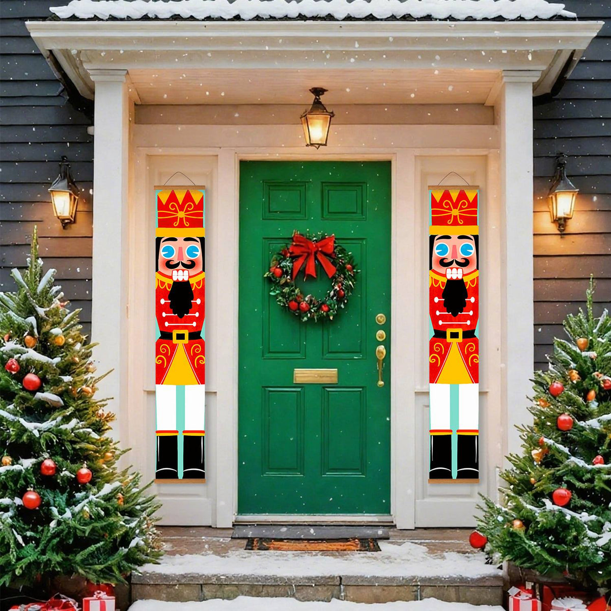 Crowned Nutcrackers (Paint by Numbers Door Banners)