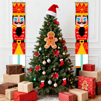 Crowned Nutcrackers (Paint by Numbers Door Banners)