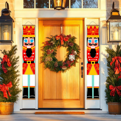 Crowned Nutcrackers (Paint by Numbers Door Banners)
