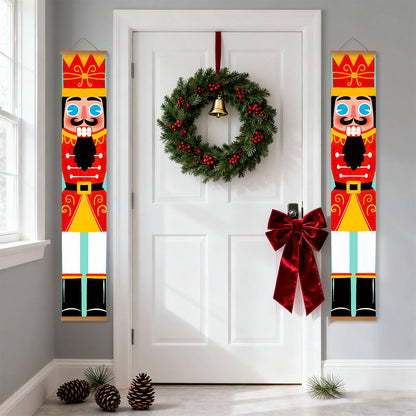 Crowned Nutcrackers (Paint by Numbers Door Banners)