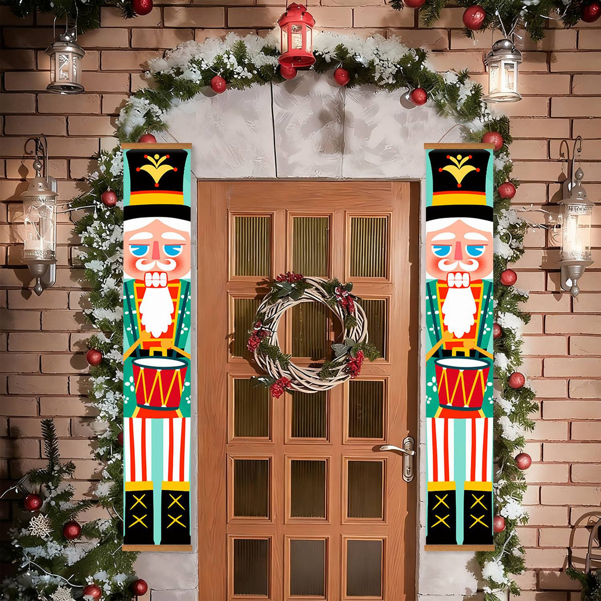 Drummer Nutcrackers (Paint by Numbers Door Banners)