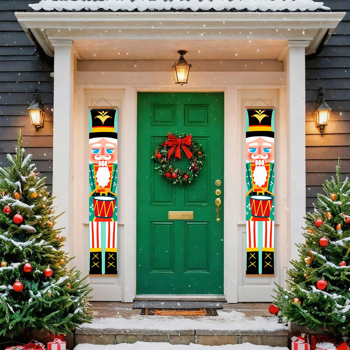 Drummer Nutcrackers (Paint by Numbers Door Banners)