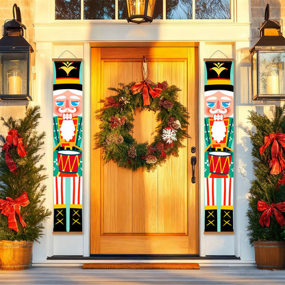 Drummer Nutcrackers (Paint by Numbers Door Banners)
